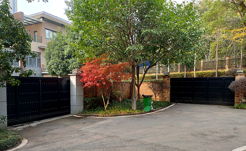 長沙開福區湘江一號別墅-鋅鋼平移門12米